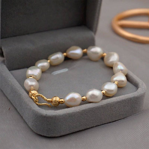 ELISA Pearl Matching Necklace, Bracelet & Earrings (Purchase Individually) - Zafari Studio Jewelry